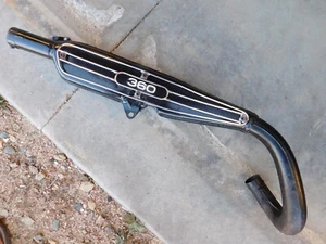 1970 '71 '72 '73 YAMAHA RT-1 360 EXHAUST PIPE Vintage MX MotoCross Street Enduro - Picture 1 of 4