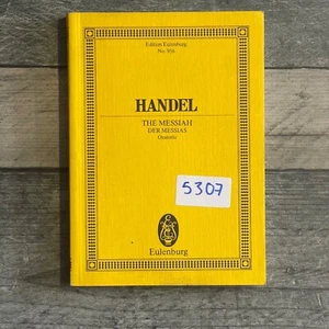 Handel The Messiah for 4 Solo Voices, Chorus and Orchestra Oratorio No 956 - Picture 1 of 8