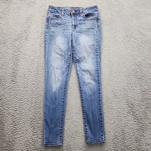 American Eagle Jeans Womens Size 2 Short Low Rise jegging Next Level Stretch - Picture 1 of 13