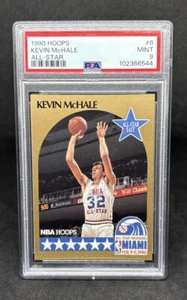 NBA Hoops 1990 Kevin McHale All Star #6 PSA 9 Celtics Salón de la fama - Imagen 1 de 2
