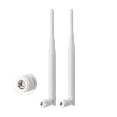 2.4GHz 5GHz 6dBi WiFi Antenna for Security Camera Surveillance DVR , 2-Pack - Image 1 of 4