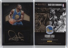 2015-16 Panini Black Gold Black Gold Signatures /99 Festus Ezeli #BG-FEZ Auto