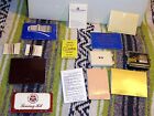 Lot of 12 Vintage International Hotel Sewing and Mending Kits + Extra Thread