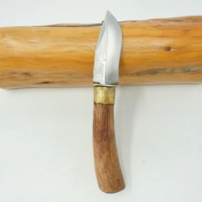 Frost Cutlerly Hunting Knife Crudely Rehandled And Reprofiled Archaic Rustic - Image 1 of 4