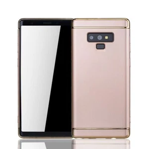 Etui na telefon komórkowy do Samsung Galaxy Note 9 Futerał ochronny Backcover Bumper Etui Case Złote - Zdjęcie 1 z 4