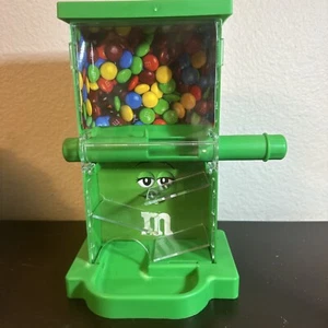 Dispensador de caramelos verdes M&M's World Zig Zag - Imagen 1 de 5