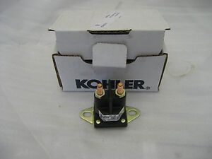 New Kohler OEM Starter Relay/Solenoid 2543508 2543508-S