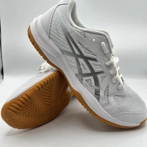 Asics Upcourt 6 1072A107 Sneaker Women's US 9.5 White Volleyball Shoes KHD1647 - Picture 1 of 15