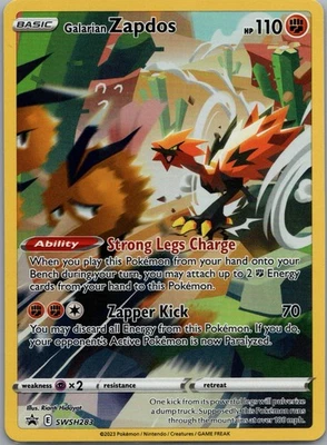 Galarian Zapdos SWSH283 SWSH: Sword & Shield Promo Cards Holo - Image 1 of 2