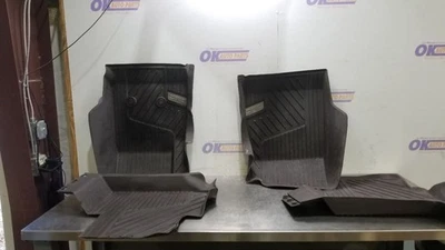 18 2018 GMC CANYON FRONT REAR RUBBER FLOOR MAT SET BROWN - Image 1 of 4