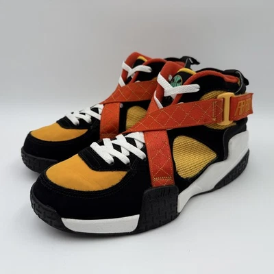 Zapatos de baloncesto Nike Air Raid Roswell Ray para hombre 9,5 negros amarillos rojos DD9222-001 Foto 1 de 4