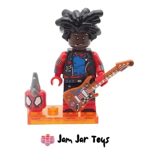 LEGO Spider-Verse Minifigure Hobie Brown Spider-Punk 71050-2 COLSPI02 NEW - Picture 1 of 3