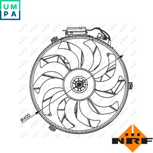 FAN RADIATOR 47028 FOR BMW M51D25 2.5L M20B20 M50B20 2.0L M21D24 2.4L M20B25 - Picture 1 of 8