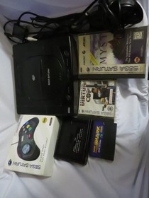 Sega Saturn Console And Accessories Bundle Tested And In Working Condition