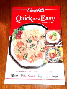Campbell's Quick and Easy Recipes Campbell Soup Company Cooking Recipe Cookbook - Picture 1 of 3