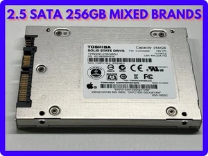 Lot of 25 2.5 SATA 256GB SSD Different Models and Brand Bulk DEALS - Picture 1 of 5
