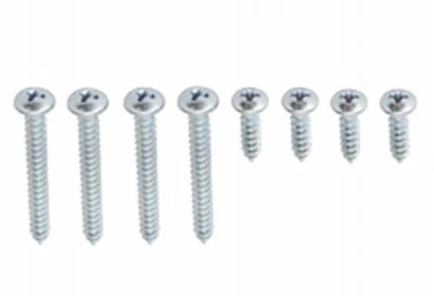 Shelf Bracket Screws, Chrome, 8-Pk. - CD-0047-CH — 第 1/1 张图片