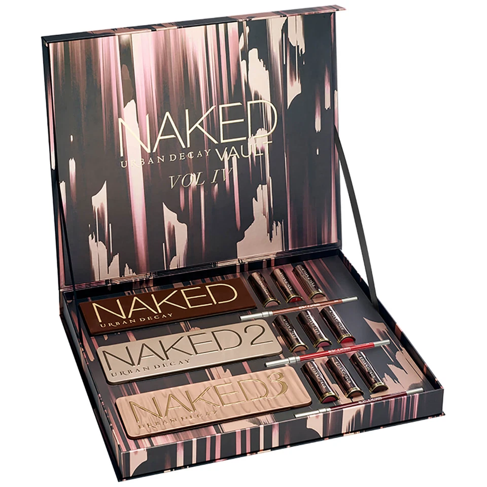 Urban Decay Naked VAULT VOL IV 3 Eyeshadow Palette 9 Lipstick RARE HTF NIB - Image 1 of 4