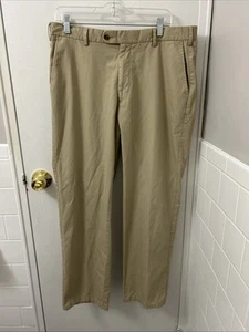 Peter Millar Hose Herren Gr. 35x29 Beige 100% Echt Pima Baumwolle Khaki Chino - Bild 1 von 13