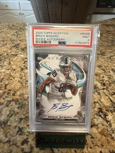 2024 Topps Inception - Rookie Autographs Brock Bowers #RA-BB (AU, RC) - Foto 1 di 2