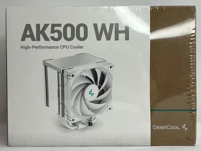 Deepcool AK500 White 4-Pin PWM Fluid Dynamic Bearing High-Performance CPU Cooler - Image 1 of 4