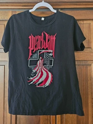 Vintage Pearl Jam 2008 Rock Band Concert Tour T-Shirt adult LARGE  - Image 1 of 4
