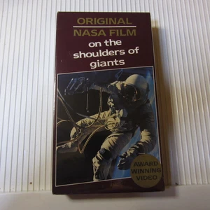 Original NASA Film  On The Shoulders Of Giants (VHS) Apollo 17, NEW SEALED - Picture 1 of 2