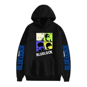 BLUE LOCK Anime Manga Kapuzen Sweatshirt Hoodie Sports Hooded Sweater Pulli Coat - Picture 1 of 3