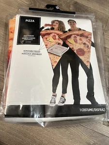 Pizza Costume Adult (9 Removable Pieces ) New - Picture 1 of 5