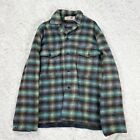 2022AW NICENESS HAMMOND Silk Blouson Flannel Shirt Size L Used