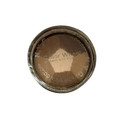 NYC NEW YORK COLORS COLOR WHEEL MOSAIC MULTI-COLORED EYESHADOW BROWN SUGAR 820B - Image 1 of 4