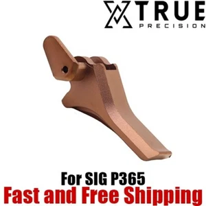True Precision Drop-In Flat Trigger for Sig P365, P365XL - Copper - Picture 1 of 3