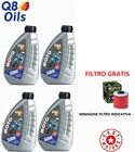 QUATTRO LITRI OLIO MOTORE + FILTRO OLIO PER SUZUKI GS GL (T/X) 1000 80/81