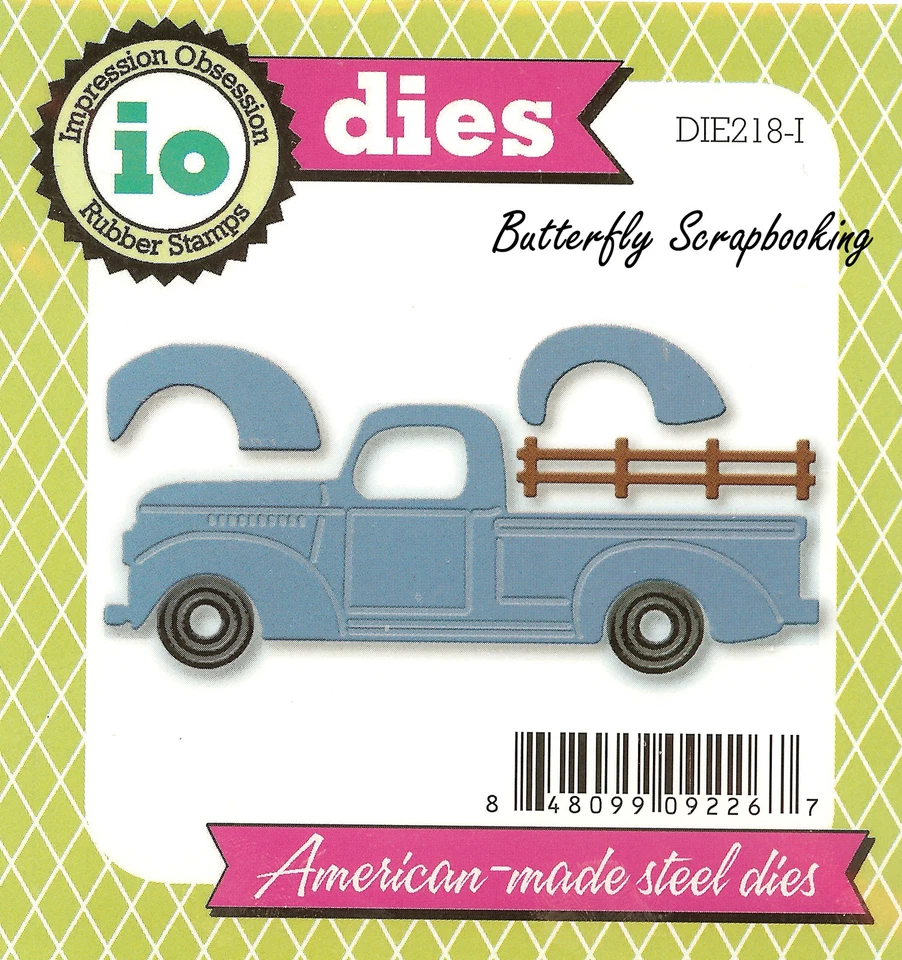 Impression Obsession Classic Truck Thin Steel Die Die218-i