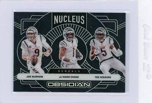 2024 Obsidian Football JOE BURROW JA'MARR CHASE TEE HIGGINS Nucleus #20 - Bild 1 von 3
