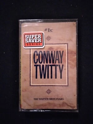 CONWAY TWITTY #1’S THE WARNER BROS YEARS CASSETTE TAPE Brand New & Sealed - Image 1 of 3