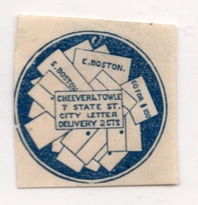 US SC#37L1 M/H/F, Local stamp, Cv$600 - Picture 1 of 2