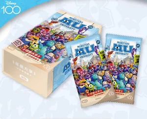 2023 Card.Fun Disney 100 Monsters Pixar Collection Card Scatola Sigillata Nuova - Foto 1 di 8