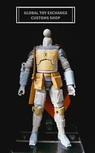 FIGURA ANIMADA DE 6 PULGADAS STAR WARS BOBA FETT CUERPO BÁSICO SERIE NEGRA 1:12 - Imagen 1 de 2