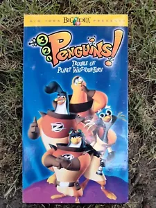 3-2-1 Penguins Trouble On Planet Wait Your Turn VHS 2002 Big Idea - Picture 1 of 6