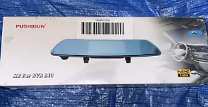 Pushidun HD Car DVR A10 Smart Rear View Mirror With Dash Cam - Picture 1 of 3
