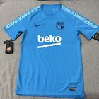 Męska średnia koszulka piłkarska Nike FC Barcelona Breathe Squad niebieska 894294 482 Med