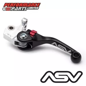 Palanca de embrague corta irrompible negra ASV F4 para TRS One/R/RR 2016 - Imagen 1 de 5