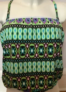 Venus Womens Tankini Swim top mult color size 4 - Picture 1 of 7