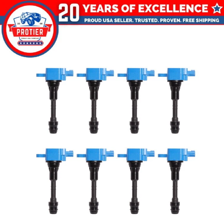 Juego de 8 bobinas de encendido compatibles con Nissan Titan 2004-2007 5,6L Foto 1 de 1