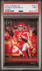 2022 Panini Chronicles - Panini #PA32 Patrick Mahomes II PSA 9 - Picture 1 of 2