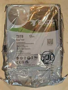 Seagate Exos X20 ST20000NM007D 7200RPM 3.5" SATA 20TB Internal Hard Drive - Picture 1 of 5