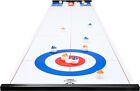 2 in 1 Giant Curling and Shuffleboard 180CM-Easy assembling with magnetic strips