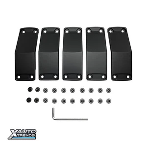 KMC XD Series XD811 Wheel Insert Fins 20X9 +18MM Black 5 Pcs 811FIN29018ABS - Picture 1 of 1