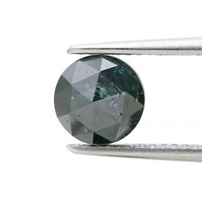 Fancy Natural Diamond 1.50TCW Greenish Gray Sparkling Round Rose Cut for Pendant